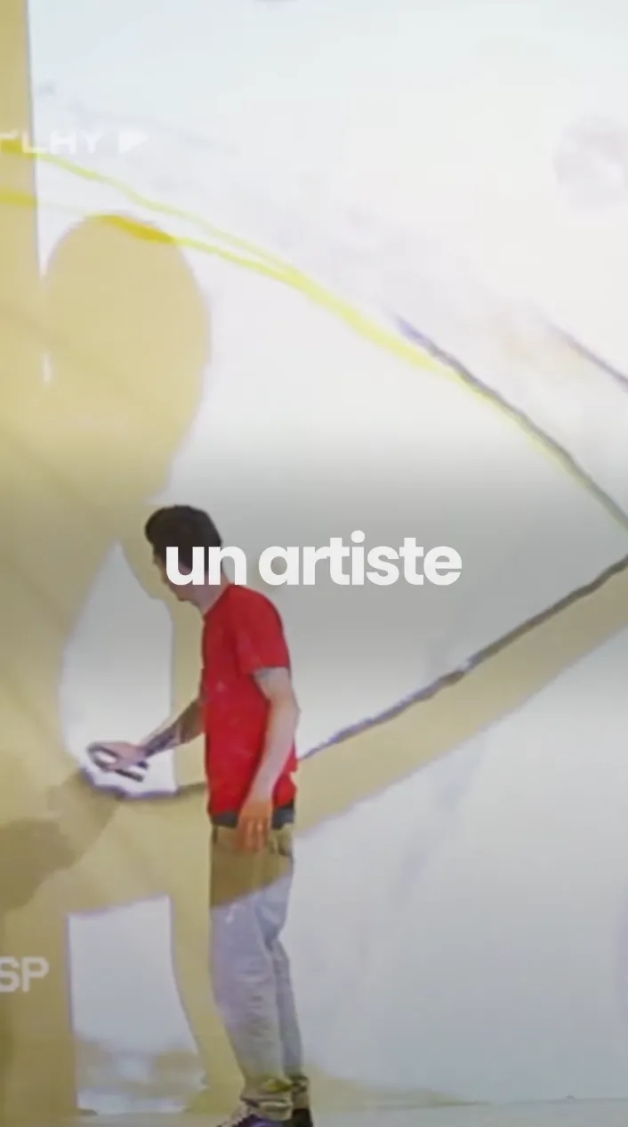 Imaginez un artiste français exposé aux côtés de légendes